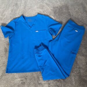 Royal blue Figs Set Large/Tall